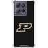 Purdue University Purdue Logo Moto G Play 5G (2025) Clear Case